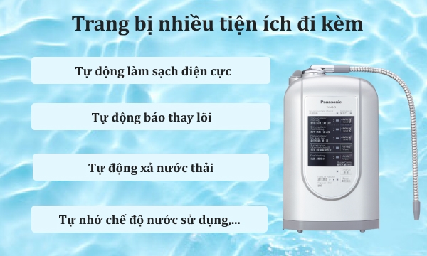 Máy lọc nước điện giải ion kiềm Panasonic TK-AS45